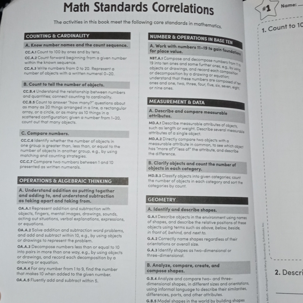 Scholastic K math + - Picture 4 of 10